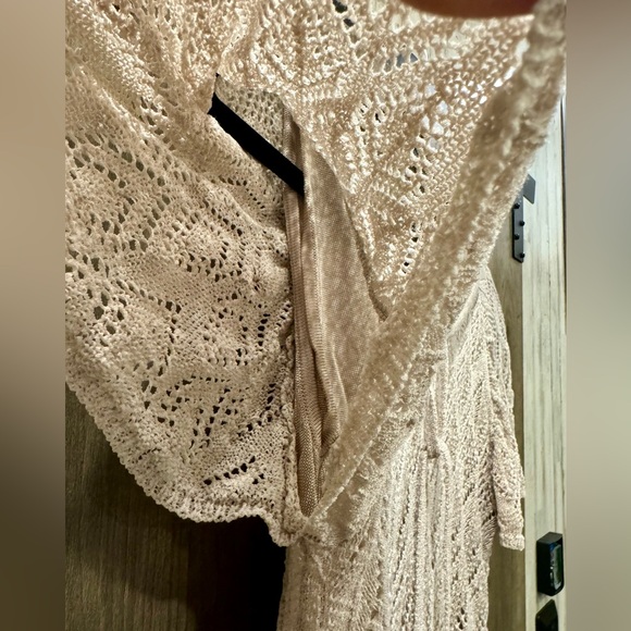 Jones New York collection textured knit beige blouse size S - Picture 2 of 6